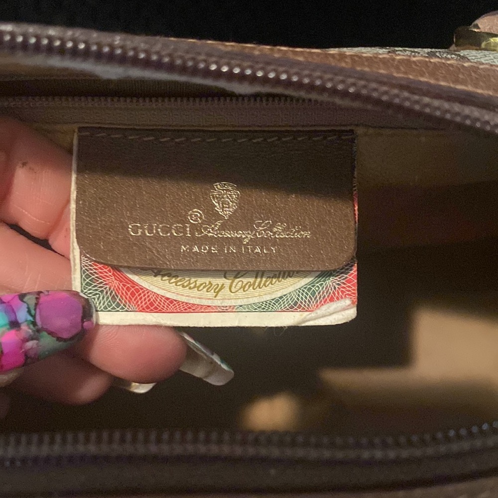 SOLD!!   Beautiful Gucci vintage Boston bag - Picture 8 of 10